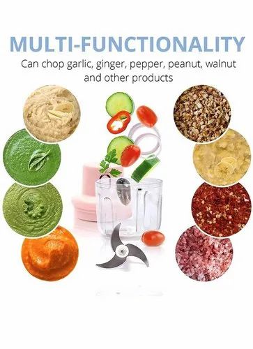 Electric chopper and grinder