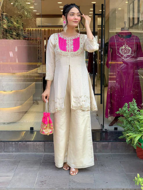 Roman-Silk Coding Sequence Embroidered