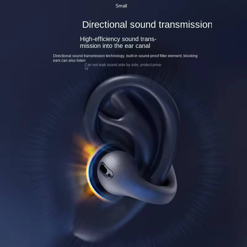 Airdopes Loop OWS Earbuds w/Clip-On Fit, Air Conduction Tech, 5.3 chip, panoramic surround stereo sound, touch control, 300HRS stand by duration, 4Mics ENx, 12mm Drivers, 40ms Latency, ASAP Charge, OWS Ear Buds Earphones (Cool Black)